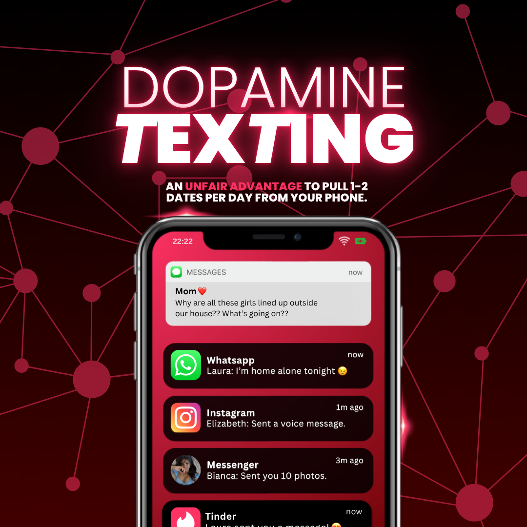 The Art of Dopamine⚡ Texting: Pull 1-2 Dates🌹 Per Day From Your Inbox